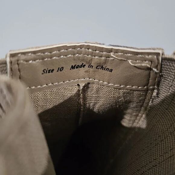 Dolce Vita Caster H20 Ankle Bootie Womens 10 Tan Suede Waterproof Platform Fall - Picture 15 of 16